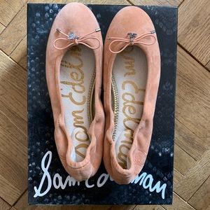 NEW Sam Edelman Suede Felicia Ballet Flats